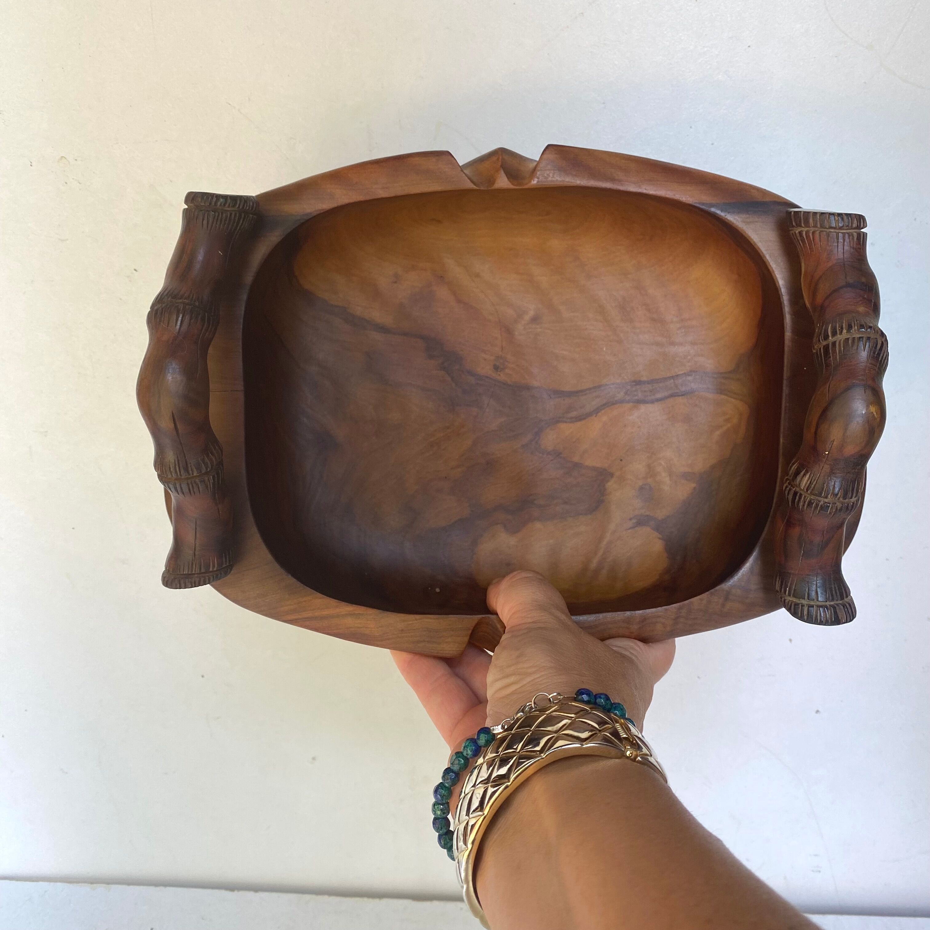 Olive wood dish