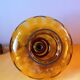 Veb narva suspension in amber glass 70s