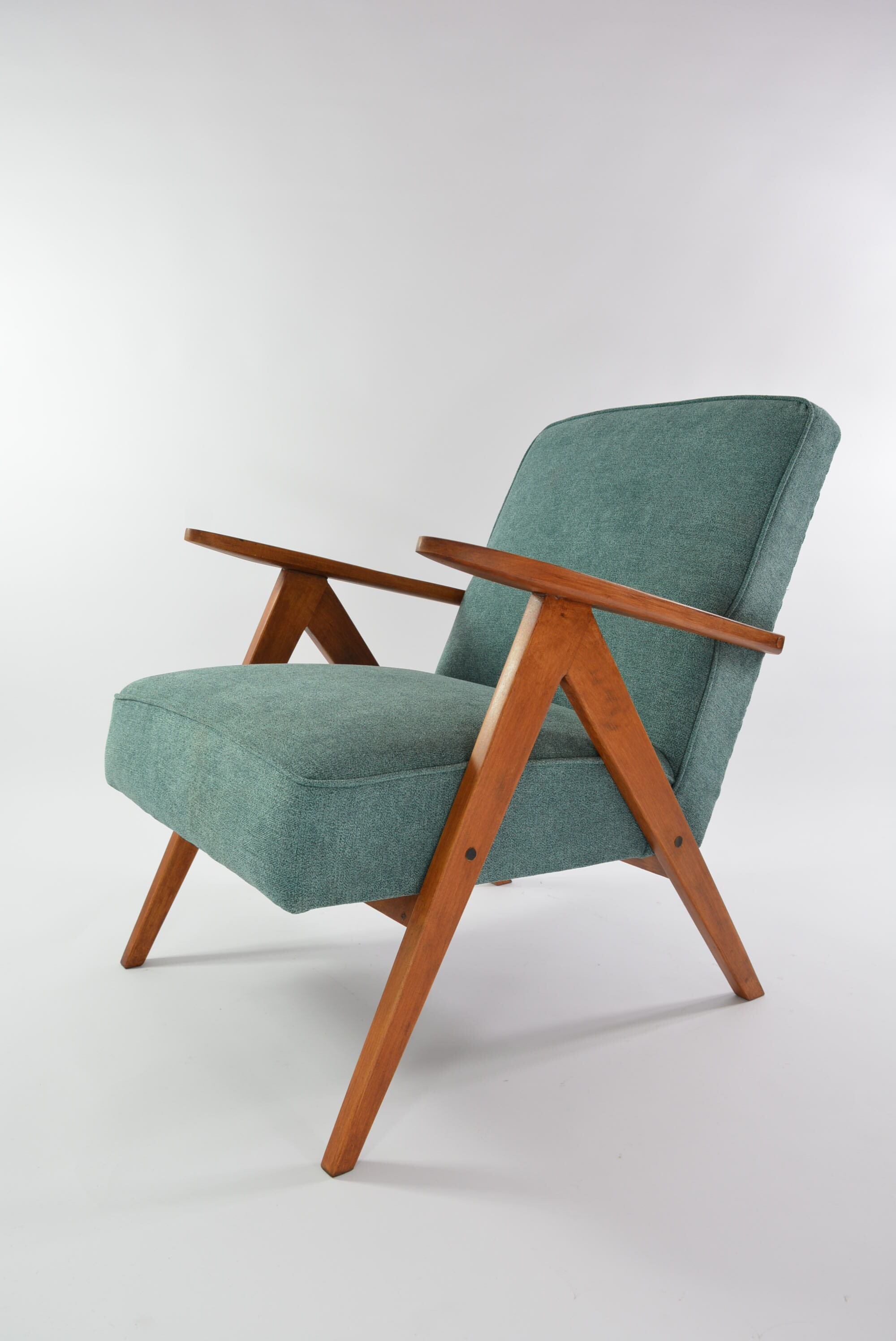 Fauteuil kompas vert océan