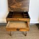 Charles X work table in rosewood veneer.