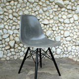 DSW Charles & Ray Eames Chair for Herman Miller Grey Elephant Grey Dowel