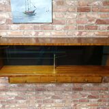 Display cabinet with hanging drawers, Poland, 1970s after renovation.