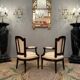 Paire de fauteuils en noyer d'epoque louis xvi vers 1770