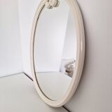 Vintage oval mirror
