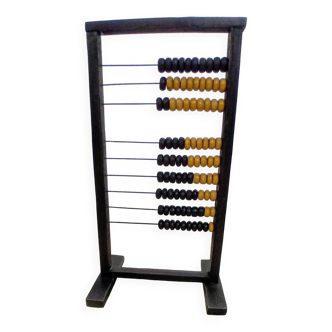 Old large wooden abacus