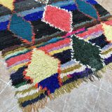 Boucherouite rug | Moroccan rug | Eclectic rug | Moroccan rug