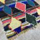 Tapis Boucherouite | Tapis marocain | Tapis éclectique | Tapis marocain