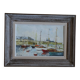 Tableau "Port de Saint Malo" signé