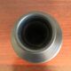 Black Ceramic Bottle Vase by Franco Bucci, Pesaro, 1970s