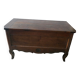 Antique trough / antique chest in solid oak – late 19th / early 20th century