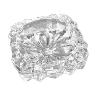 Vintage crystal ashtray