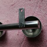 Vintage chrome coat holder