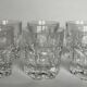 6 verres à whisky en cristal