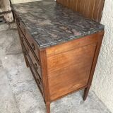 Marble top chest of drawers