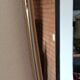 Miroir rétroviseur forme libre des années 60-70 36x56cm