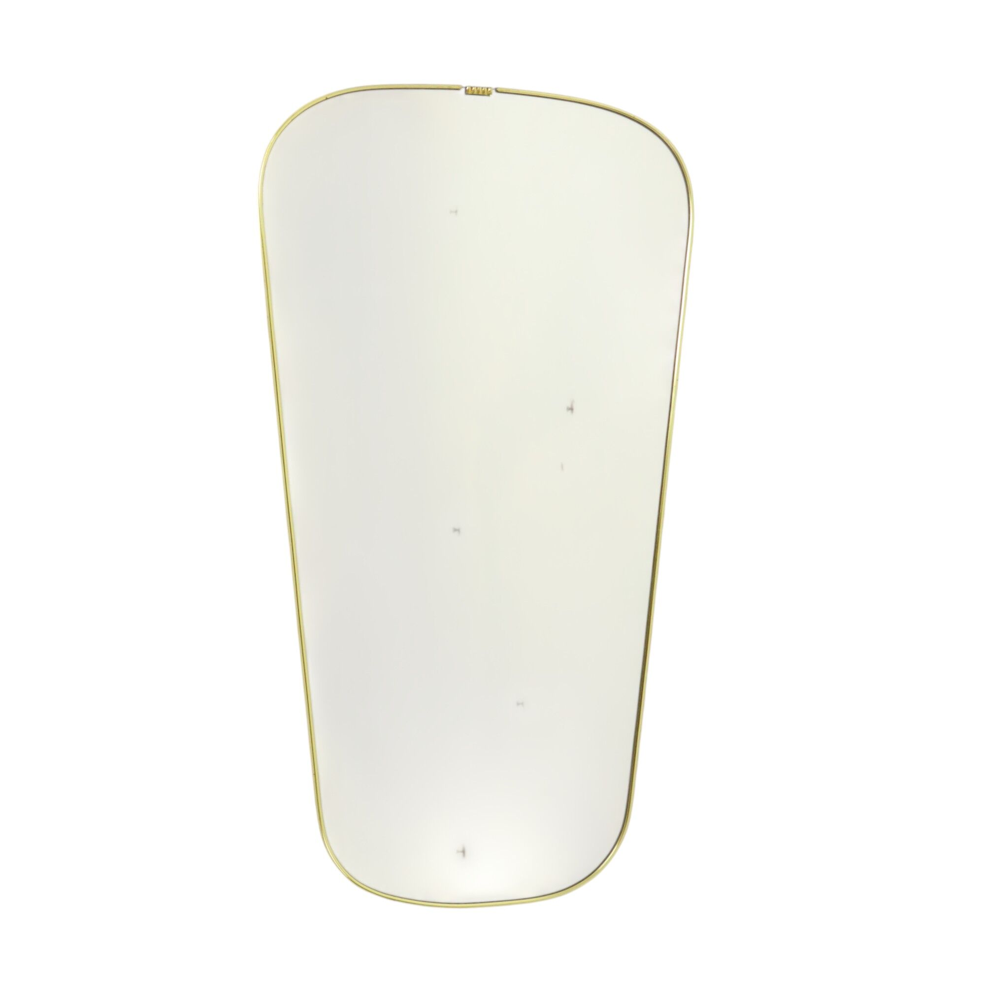 Vintage Rockabilly Freeform Mirror Gold Fifties Design 61cm