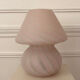 Mushroom lamp in Murano glass from the 1970s