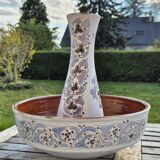 Basin with pitcher
