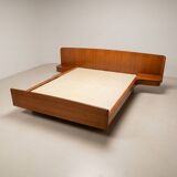 Scandinavian teak bed from the 1960s.