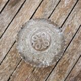 Antique Cut Crystal Ashtray / Pocket Tray