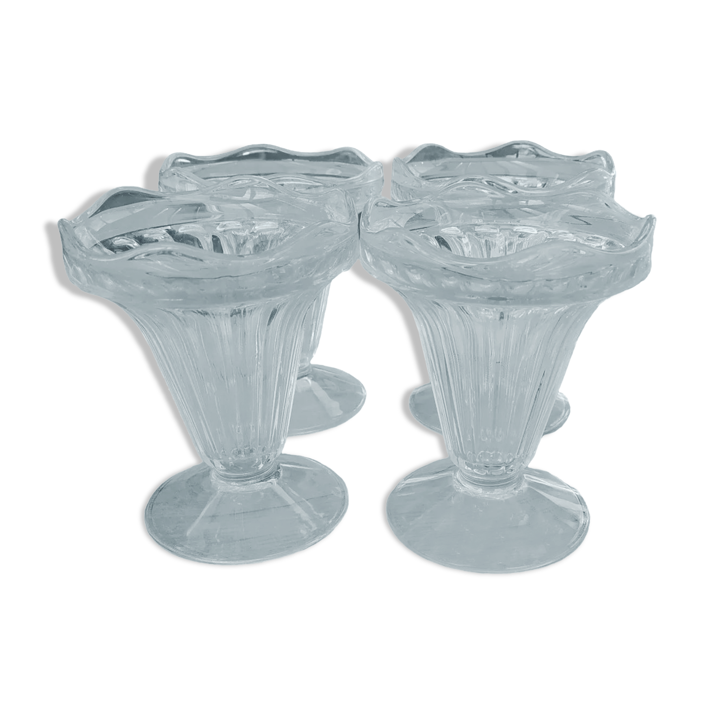 Vintage ice cream cups