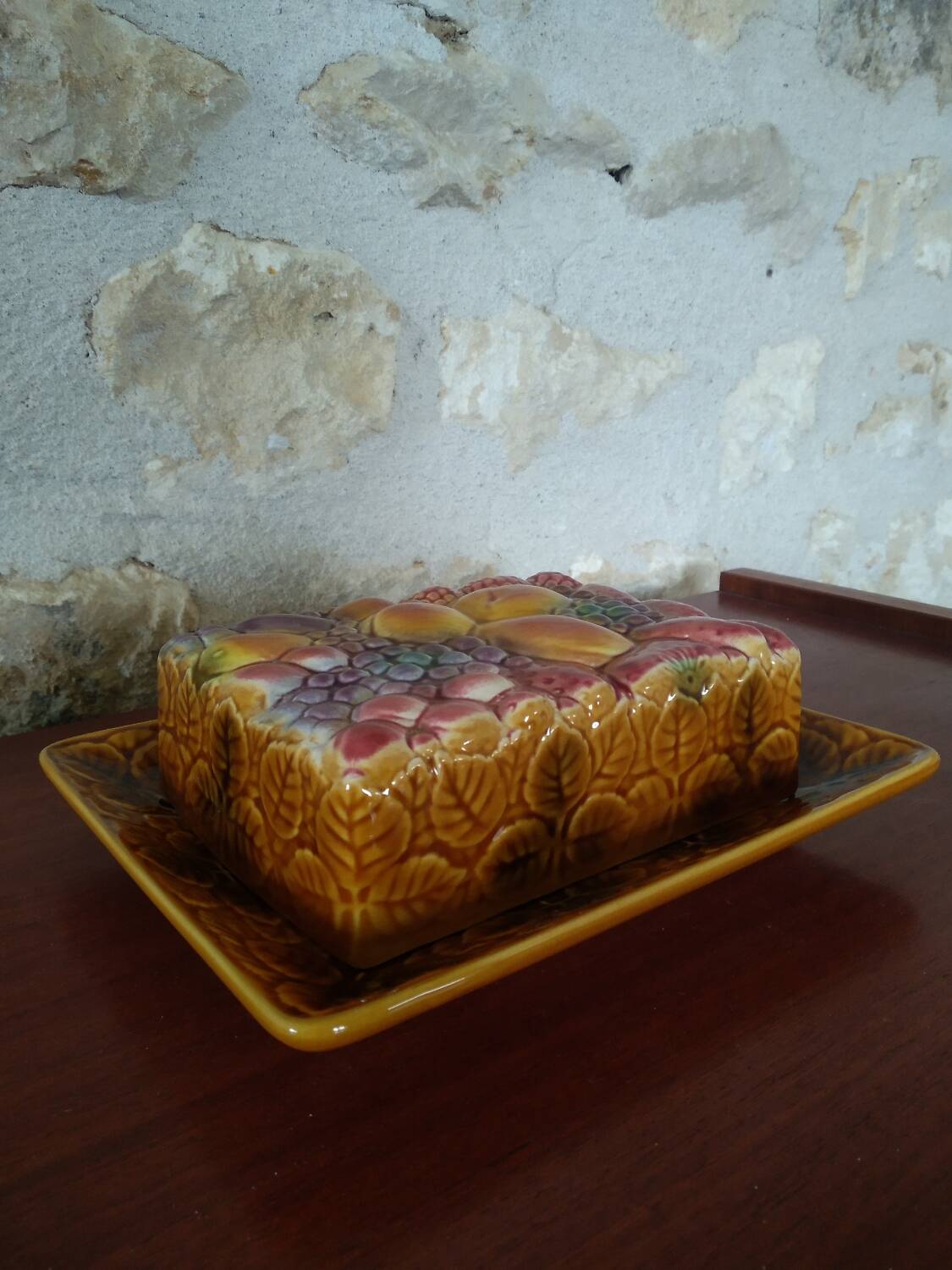 Slush butter dish from Salins-les-Bains