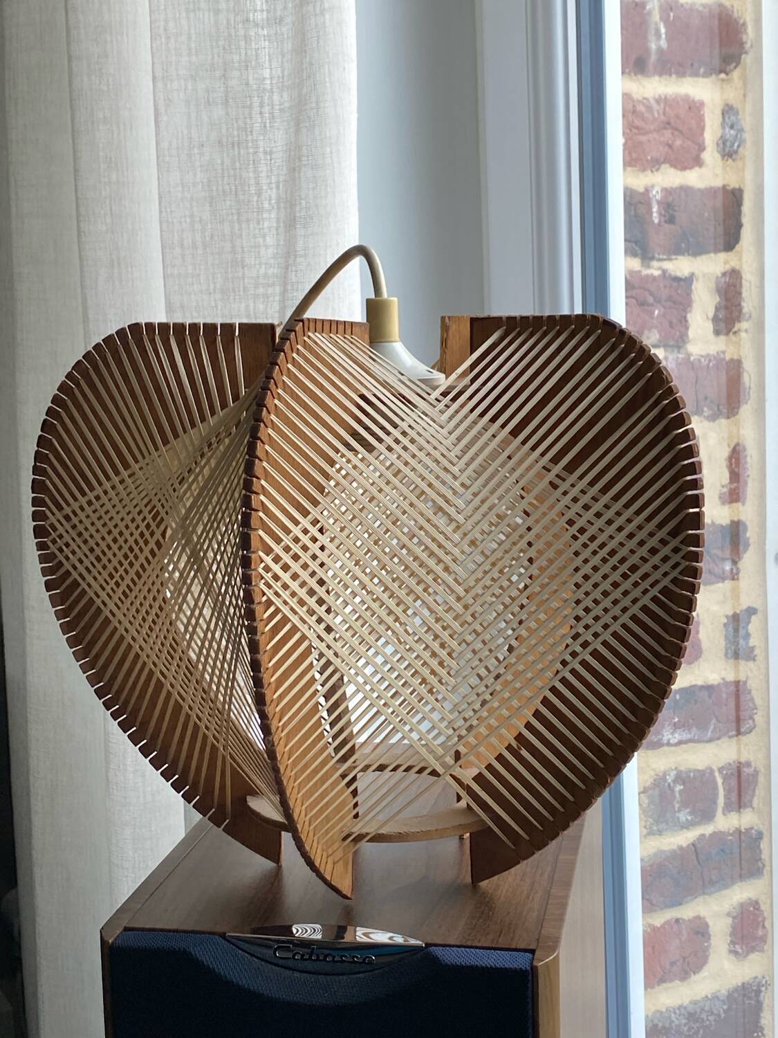 Vintage Scandinavian pendant light