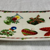 Ravier earthenware tray Gien Noel