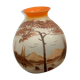 Glass pastry vase by Joma