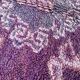 Moroccan carpet boujad purple - 182 x 305 cm