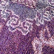 Tapis Marocain boujad violet - 182 x 305 cm