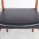 Teak and leather chairs by Arne Wahl Iversen for Glyngøre Stolefabrik, 1960
