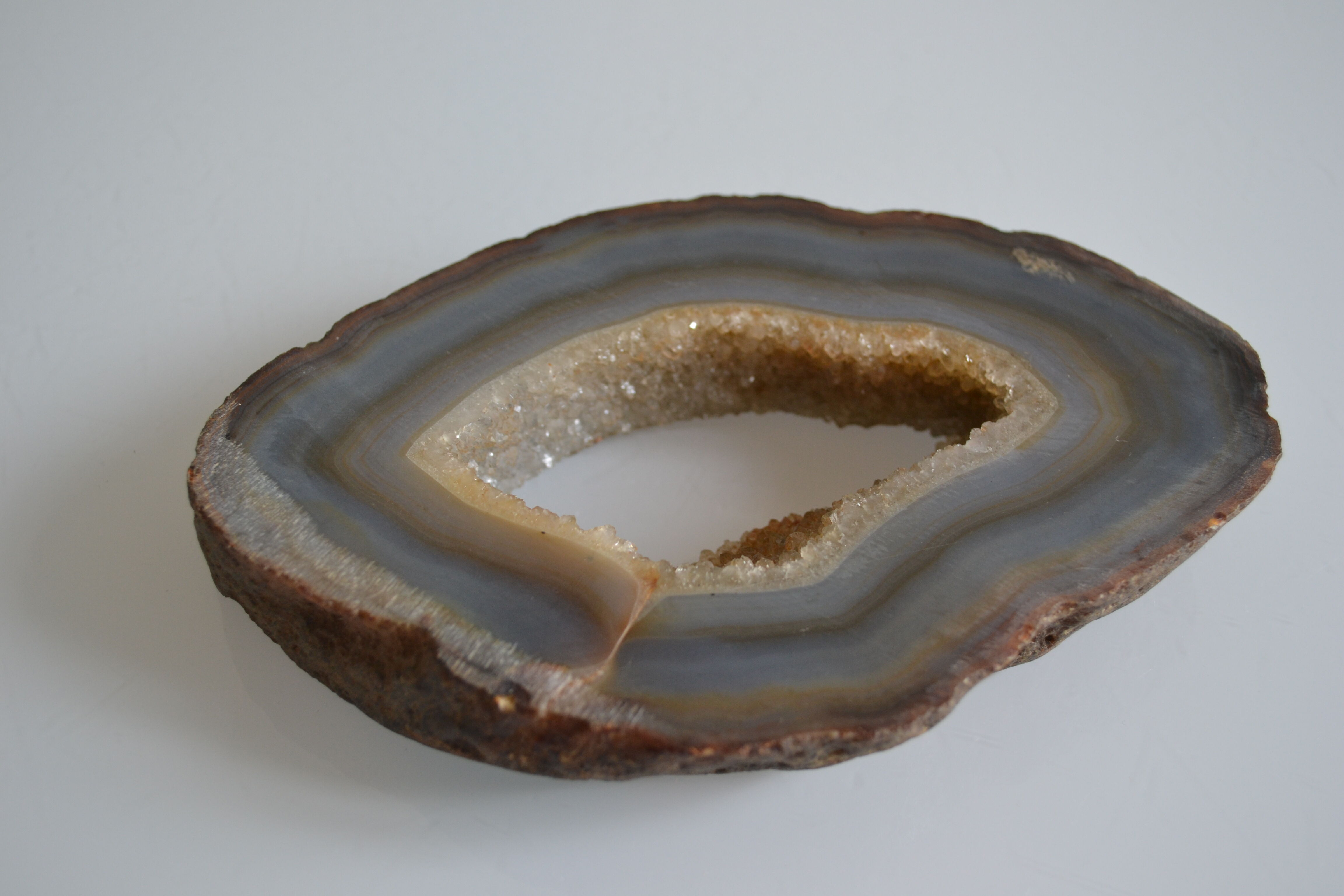 Agate paperweight