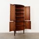 Meuble d'angle en teck, années 1970, design danois, fabrication : Danemark