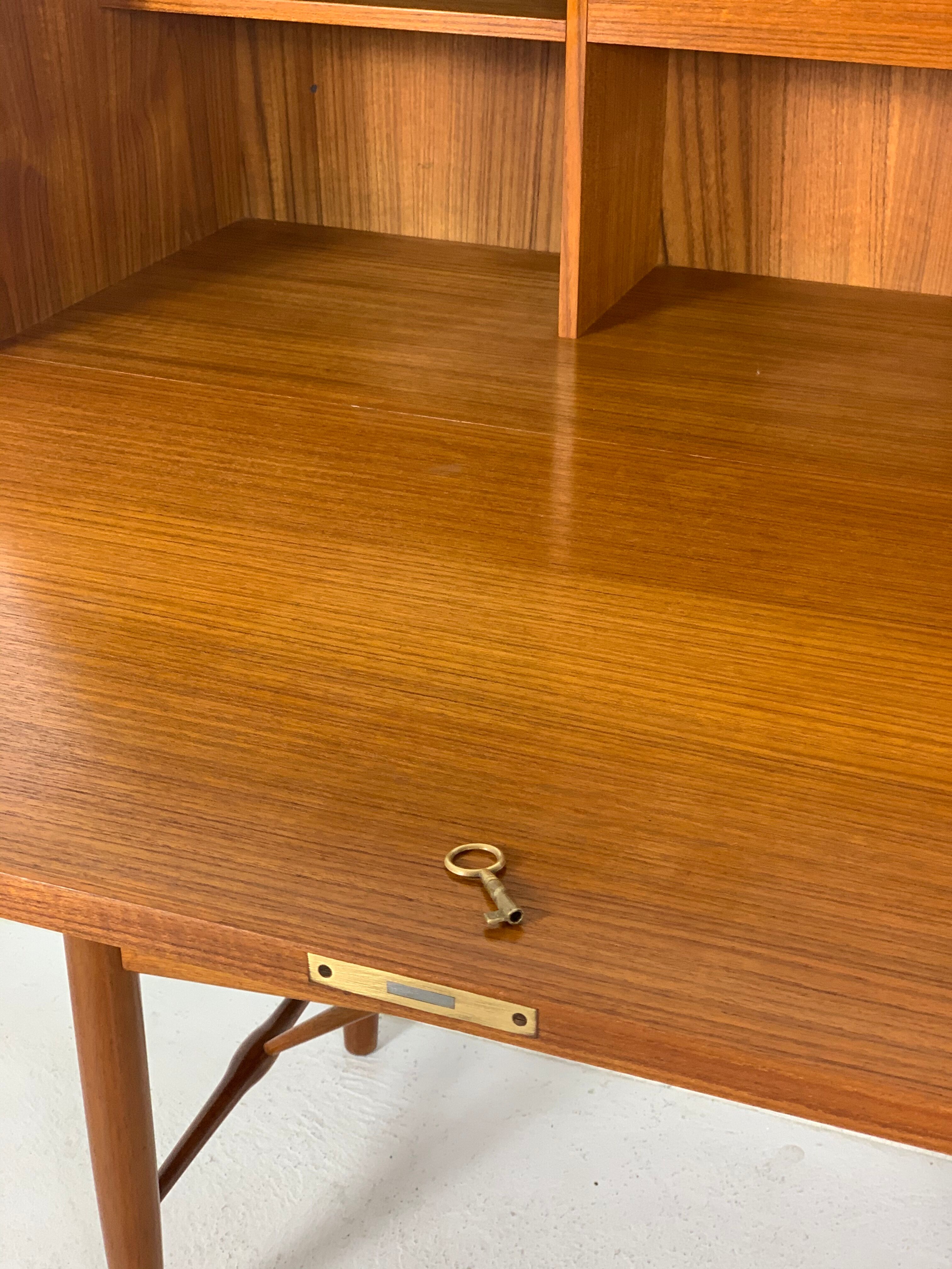 Teak desk by Ib Kofod-Larsen 1960s