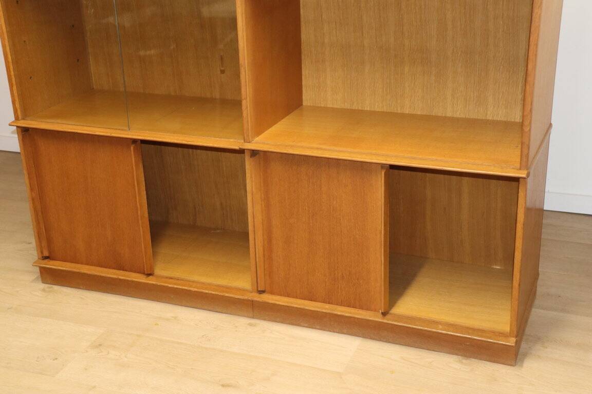 Vintage Oscar bookcase in oak, 1960s