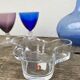 Vase scandinave Alvar Aalto en verre Iittala