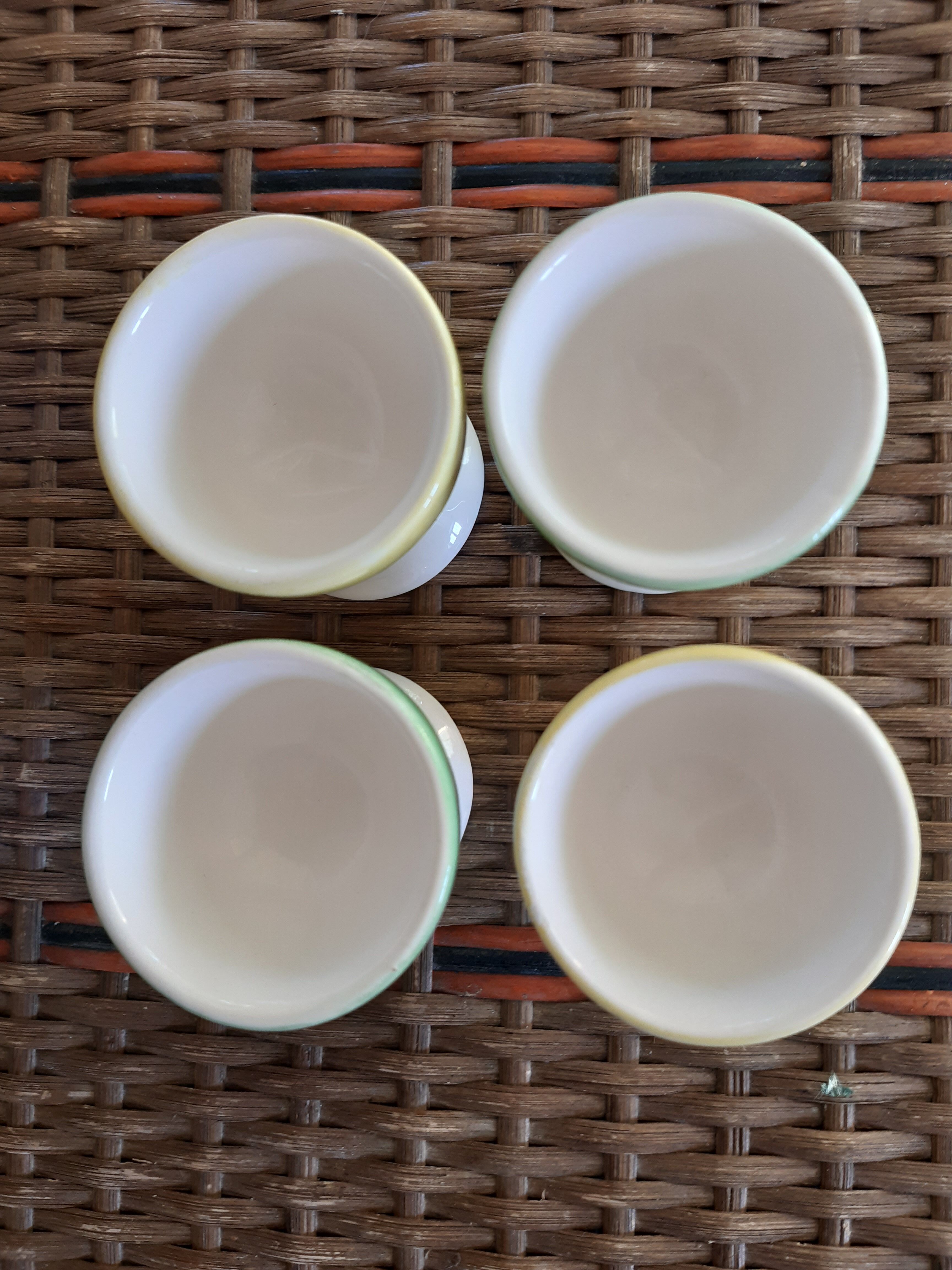 Lot of 4 eggcups