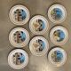 Set of plates Le Fouquet's Italy San Marciano Graffin