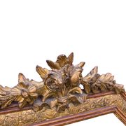 Large gilded wood mirror, Louis XVI - Art Nouveau transition style, mirror
