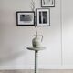 Patinated green gueridon
