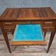 Dressing table / vanity from the Louis XVI period in walnut.