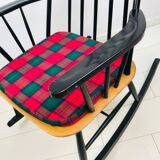 Fauteuil à bascule vintage danois