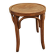 Curved wooden stool
