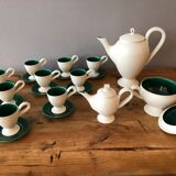 Vallauris ceramic coffee service