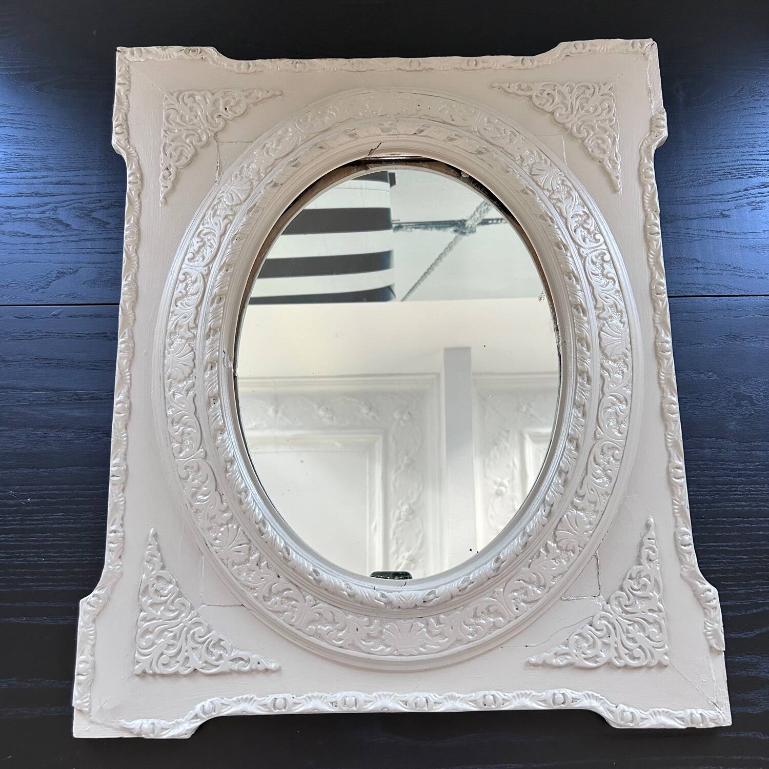 Napoleon III mirror repainted