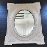 Miroir Napoléon III repeint