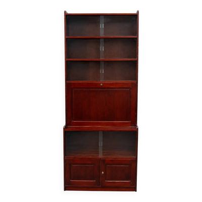 Bureau, bibliothèque vitrée, secrétaire vintage