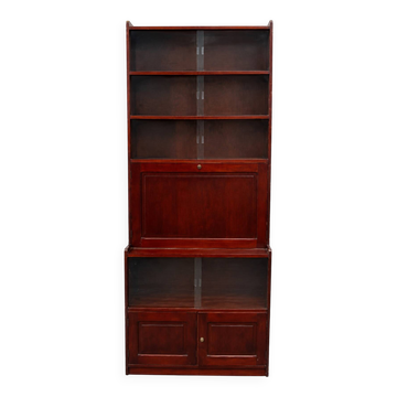 Bureau, bibliothèque vitrée, secrétaire vintage