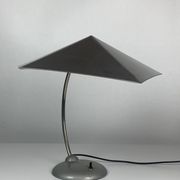 Modernist metal Bauhaus desk lamp, 1960s